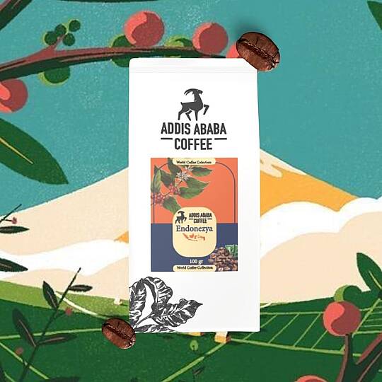 ADDİS ABABA ENDONEZYA FİLTRE KAHVE, 100 GR