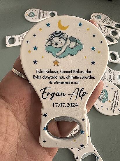 BEBEK HEDİYELİĞİ, AÇACAKLI BEBEK MAGNETİ - 1