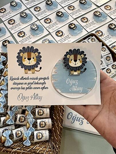 BEBEK HEDİYELİĞİ, KONSEPTE VE KİŞİYE ÖZEL  MAGNET
