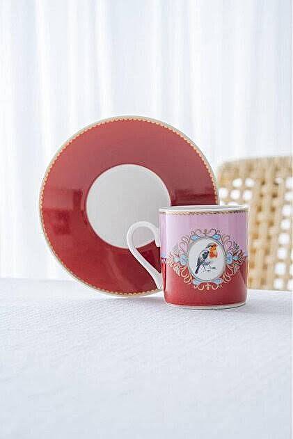 BIRD İKİLİ TÜRK KAHVE FİNCANI - 2