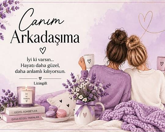 CANIM ARKADAŞIMA NOT KARTI
