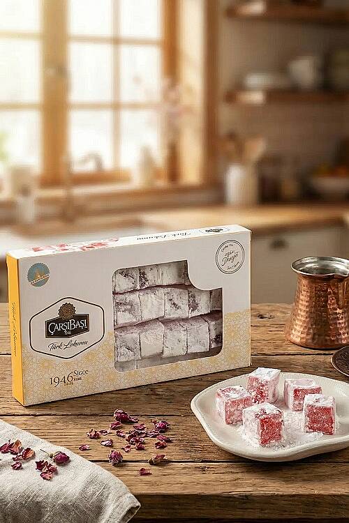 ÇARŞIBAŞI GLUTENSİZ GÜLLÜ LOKUM, 500 GR - 1