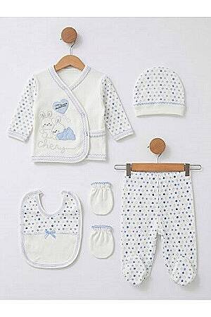 ERKEK BEBEK TAVŞANLI 5'Lİ ORGANİK SET