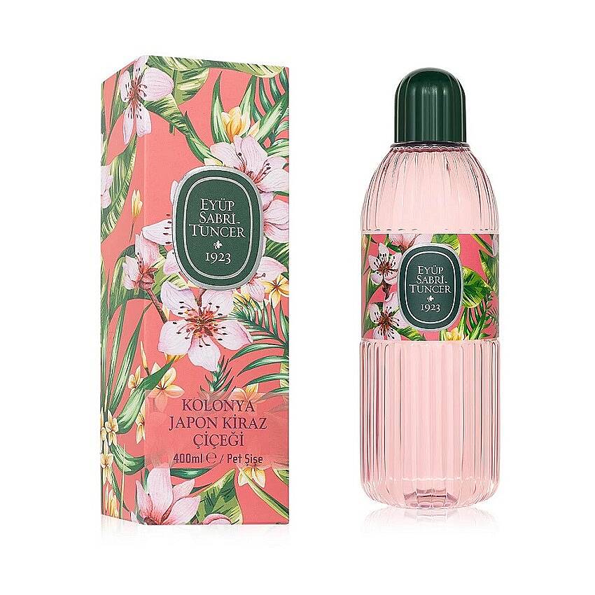 EYÜP SABRİ TUNCER JAPON KİRAZ ÇİÇEĞİ KOLONYASI, PET ŞİŞE, 400 ML