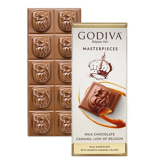 GODIVA MASTERPIECES KARAMEL DOLGULU SÜTLÜ ÇİKOLATA, 86 GR - 2