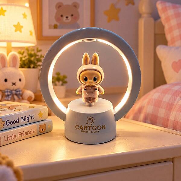 HALKA TASARIMLI, LABUBU LED GECE LAMBASI - 1