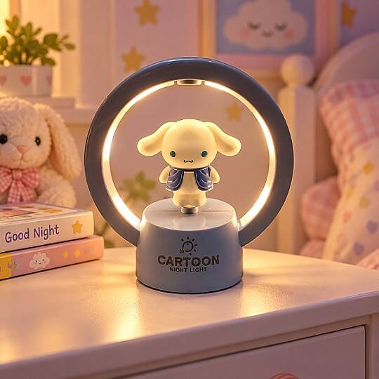 HALKA TASARIMLI, CINNAMOROLL LED GECE LAMBASI - 2