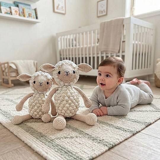 İKİZ ERKEK BEBEK AHŞAP KASADA HEDİYE SETİ  - 5