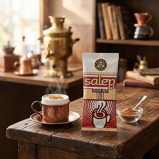 KAHVE DÜNYASI KAHVELİ SALEP, 20 GR