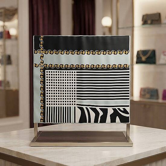 KARIŞIK DESEN TWILL EŞARP