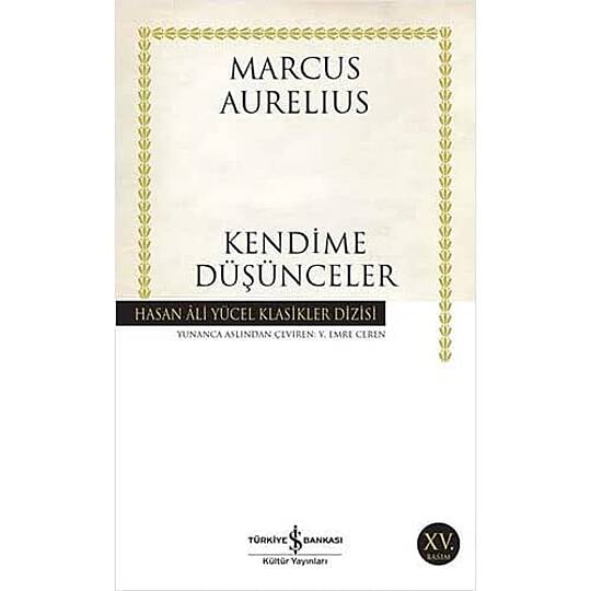 KİTAP, KENDİME DÜŞÜNCELER, MARCUS AURELIUS