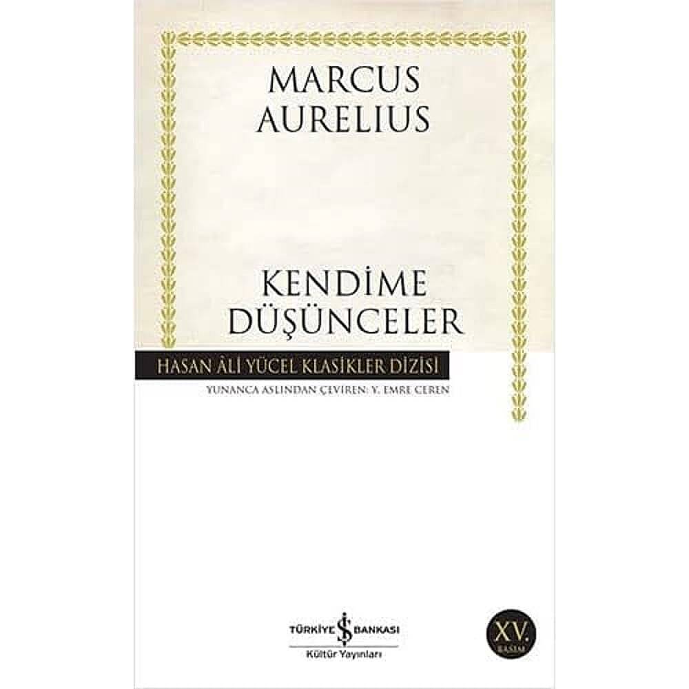 KİTAP, KENDİME DÜŞÜNCELER, MARCUS AURELIUS - 1