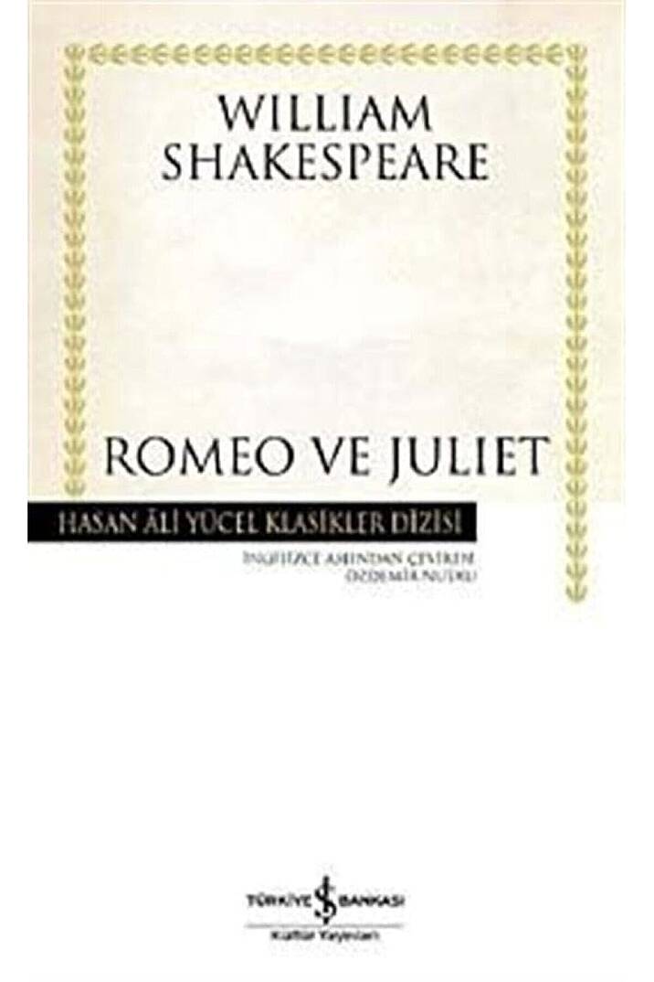 KİTAP, ROMEO VE JULIET, WILLIAM SHAKESPEARE - 1