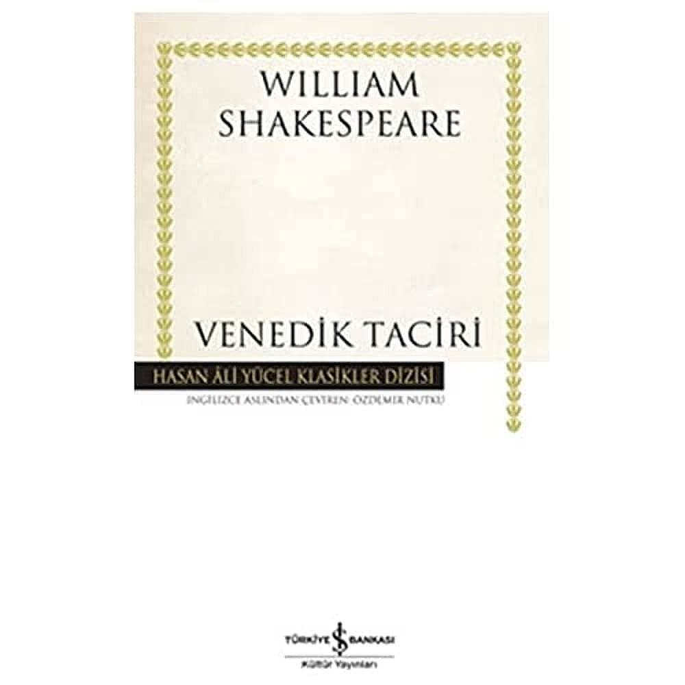 KİTAP, VENEDİK TACİRİ, WILLIAM SHAKESPEARE - 1