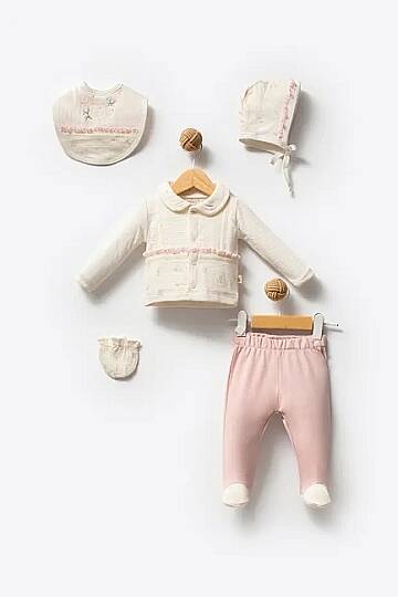 KIZ BEBEK 5'Lİ SET, ROSE
