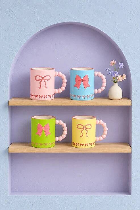 KUPA, PORSELEN, FİYONK, 370 ML - 1