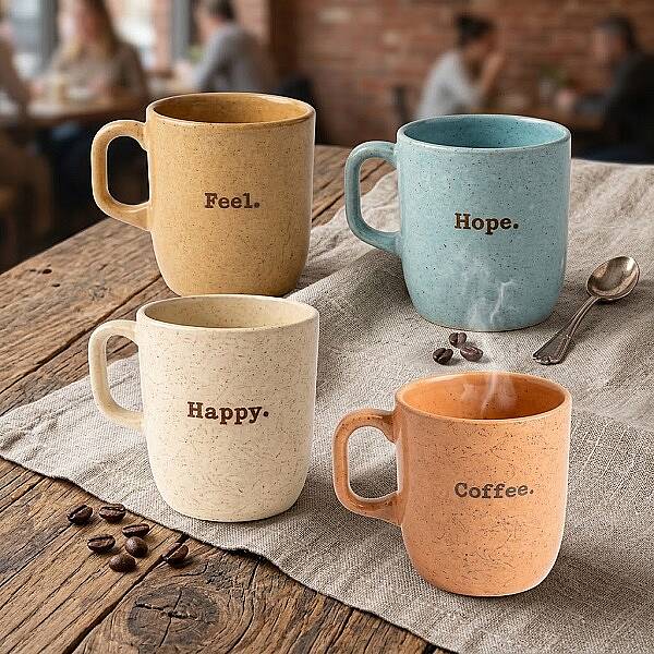 KUPA, FEEL GOOD, SERAMİK, 8 CM - 1