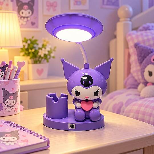 KUROMİ, KALEMLİKLİ LED MASA LAMBASI - 2