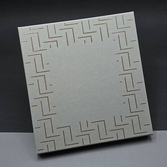 KUTULU VIP DERİ DEFTER & KALEM SETİ, GRİ - 2