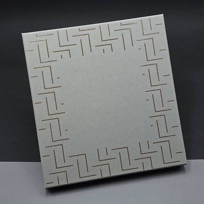 KUTULU VIP DERİ DEFTER & KALEM SETİ, GRİ - 2