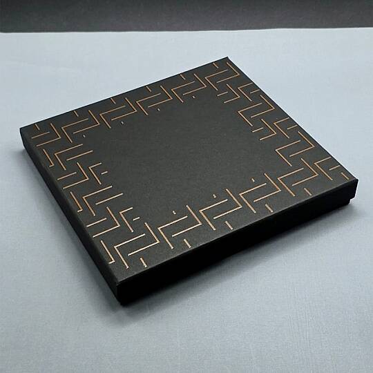 KUTULU VIP DERİ DEFTER & KALEM SETİ, SİYAH - 2
