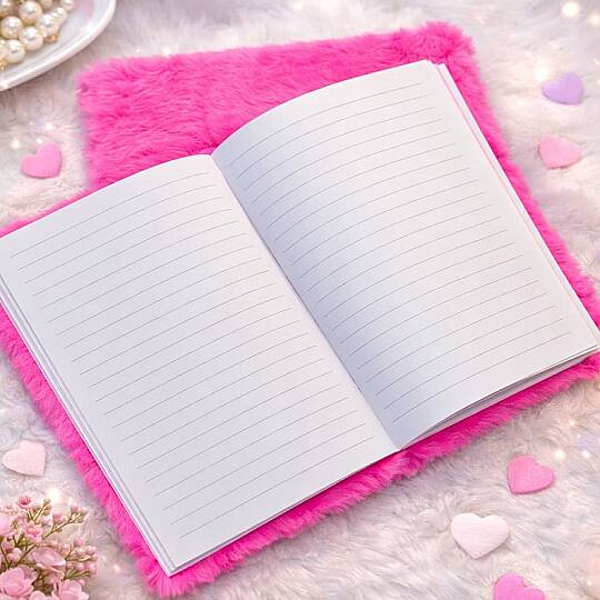 LOVE TASARIMLI PELUŞ DEFTER - 2