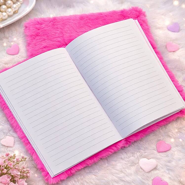 LOVE TASARIMLI PELUŞ DEFTER - 2