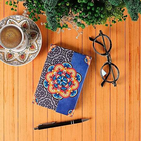 MANDALA DESEN MIKNATISLI ANI DEFTERİ, 10X14 CM - 1