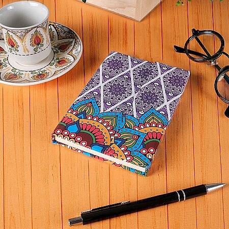 MANDALA DESEN MIKNATISLI ANI DEFTERİ, 10X14 CM - 4