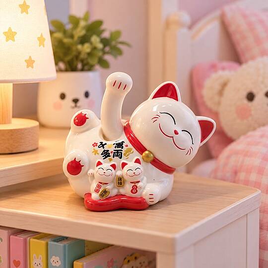 MANEKİ-NEKO ŞANS KEDİSİ, GÜNEŞ ENERJİLİ