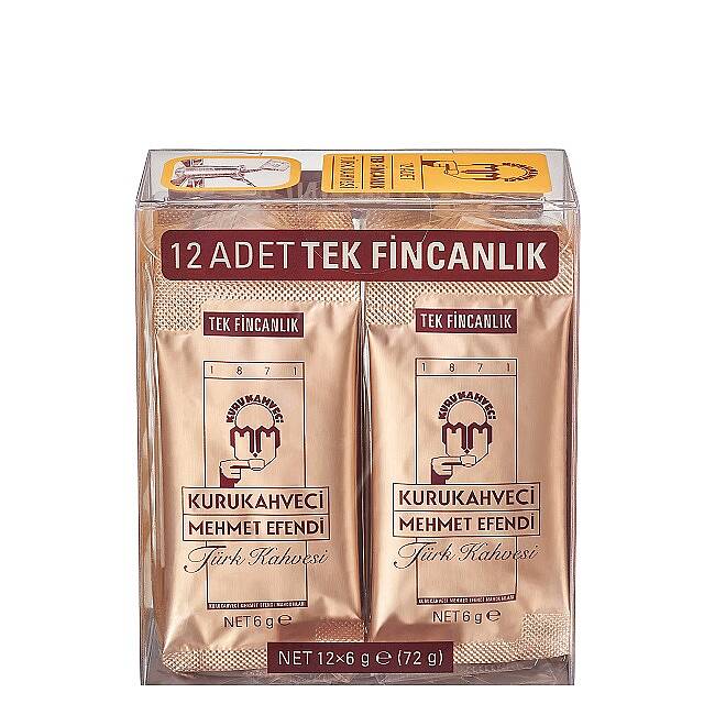 MEHMET EFENDİ TEK FİNCANLIK TÜRK KAHVESİ, 6 GR - 1