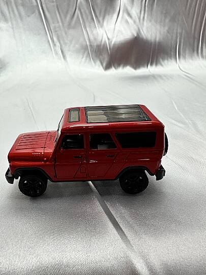 METAL ÇEK BIRAK ARABA, UAZ HUNTER 12 CM, KIRMIZI