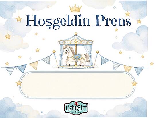 HOŞGELDİN PRENS NOT KARTI