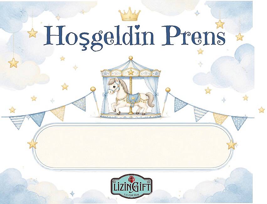 HOŞGELDİN PRENS NOT KARTI - 1