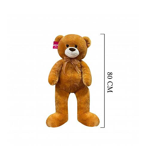 PELUŞ AYI, 80 CM, SALAŞ, KAHVE