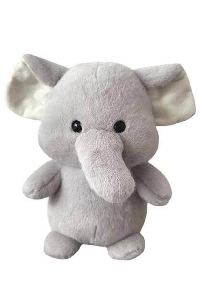 PELUŞ FİL, 23 CM, GRİ - 1
