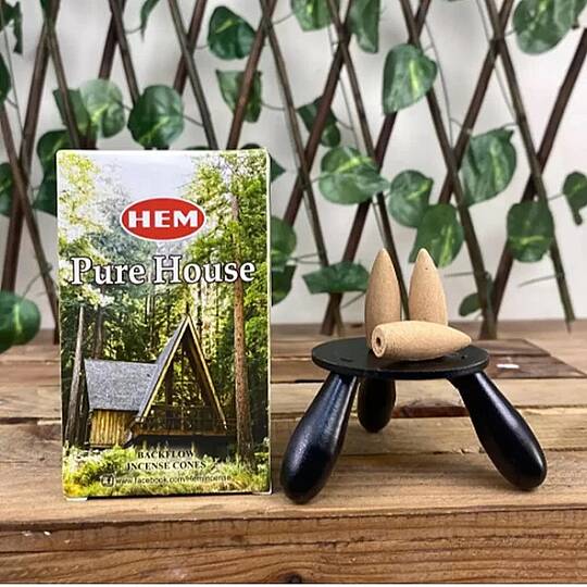 PURE HOUSE GERİ AKIŞ TÜTSÜSÜ, 10 ADET KONİ