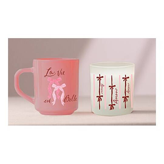 RAKLE FİYONK KUPA&MUM SETİ, KOKULU MUM, 110 GR
