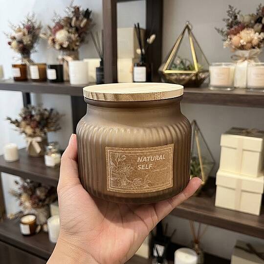 TOUCH ME BAMBU KAPAK KOKULU MUM, VANİLYA, 220 GR