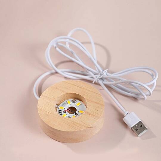 TOZ BULUTU TASARIM IŞIKLI USB'Lİ DEKORATİF CAM KÜRE - 2