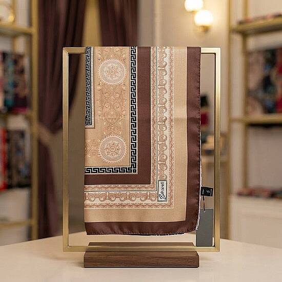 VERSACE DESEN TWILL EŞARP - 1