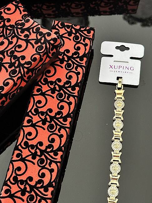 XUPING, 14K VIP TAŞLI BİLEKLİK - 1