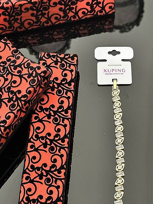 XUPING, 14K VIP TAŞLI BİLEKLİK - 1